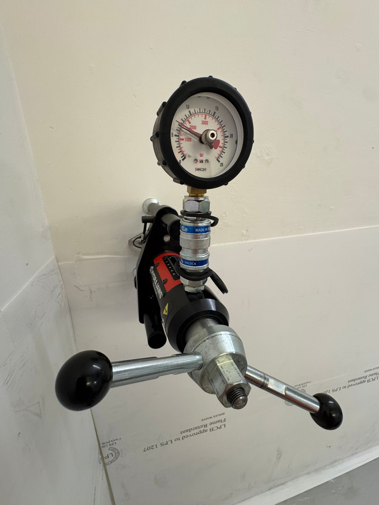 Eyebolt Installation — Sky Height Safety engineers on site, working to BS EN 795 Type A, BS 7883:2019